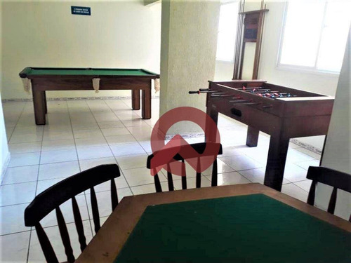 Imagem 4 de 14 de Apartamento Com 1 Dormitório À Venda, 47 M² Por R$ 185.000,00 - Caiçara - Praia Grande/sp - Ap3761