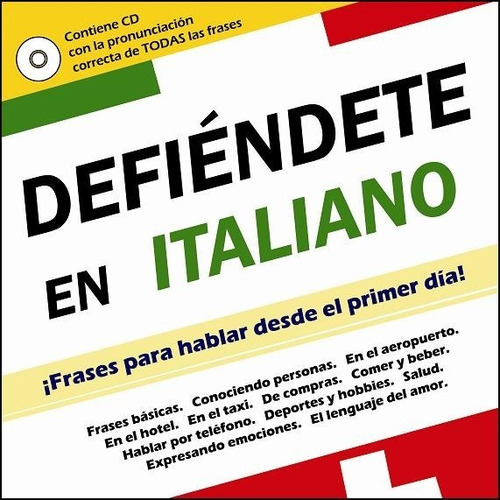 Defiendete En Italiano ( Libro + Cd ) Directo De Editorial