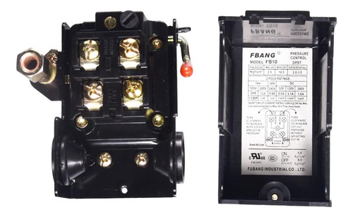 Válvula De Control Del Interruptor De Presión Del Com...