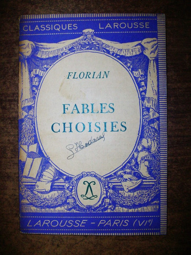 Fables Choisies - Florian - Larousse - En Francés