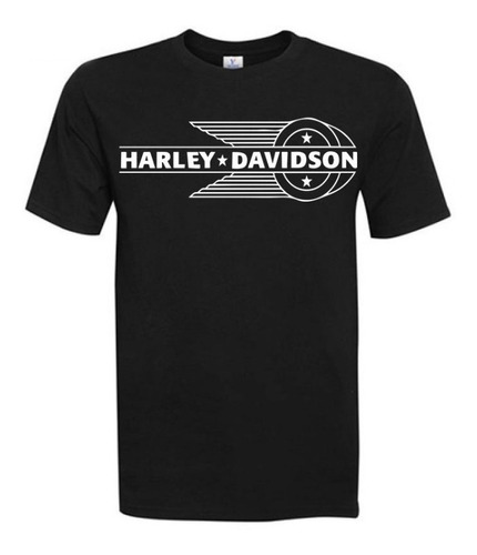 Polera Harley Davidson 1para Hombre 100% Algodón