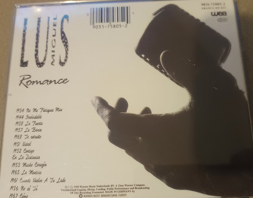 Luis Miguel Nada Es Igual / Luis Miguel Romance ( Importado) (Usado)