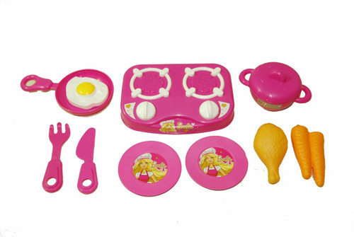 Barbie Cocina De Juguete Anafe Set Original Lelab 6998