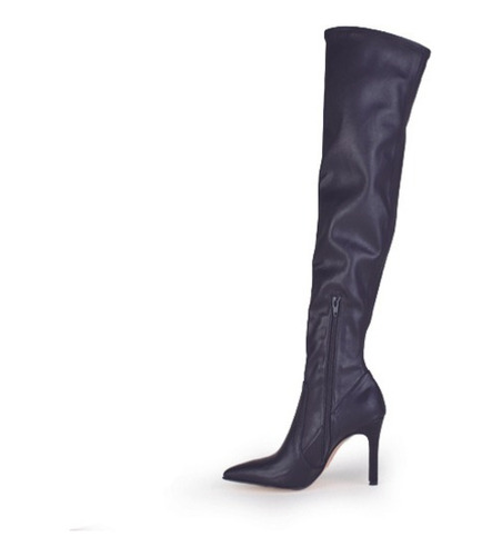 Imagen 7 de 10 de Bucaneras Botas Elastizadas Taco Aguja Emily - Ferraro