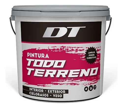 Pintura Latex Lavable Alto Poder Cubritivo - Int Y Ext - 20l