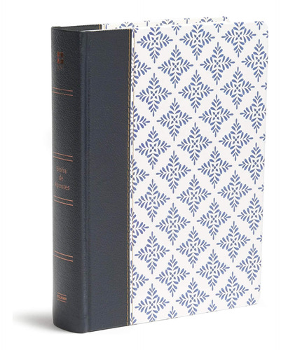 Biblia De Apuntes Nvi Blanco Y Azul Simil Piel 