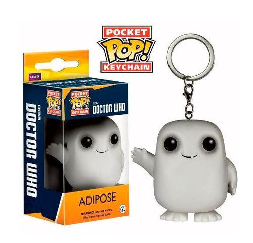 Pocket Pop Keychain Llavero Adipose Doctor Who Bbc Funko