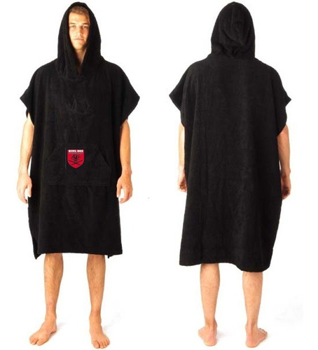 Poncho Toalla Cambiador Devil Dog