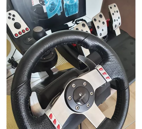 Volante Logitech G27 Racing Wheel joystick PS3 e PC Usado - Meu Game  Favorito