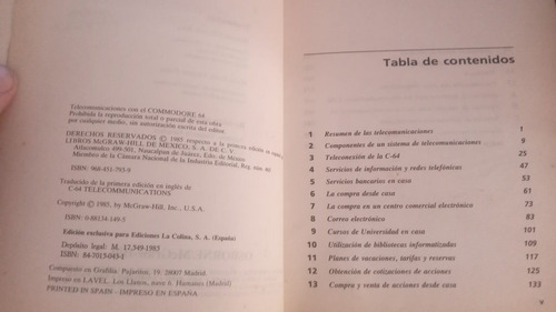 C-64 Telecomunicaciones Commodore 64 (Usado)