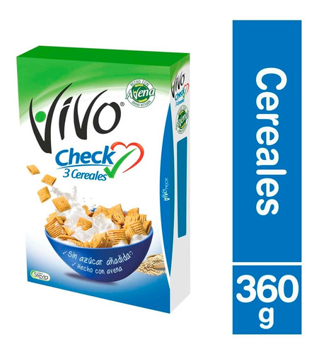 Cereal Vivo Check 3 Cereales 360 G