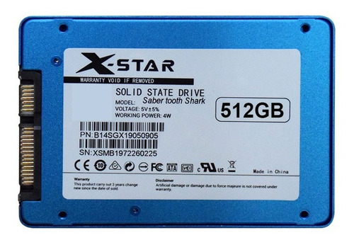 Imagen 1 de 5 de Disco Duro Solido Ssd 480gb 512gb Sata 3 6gb/s Premium