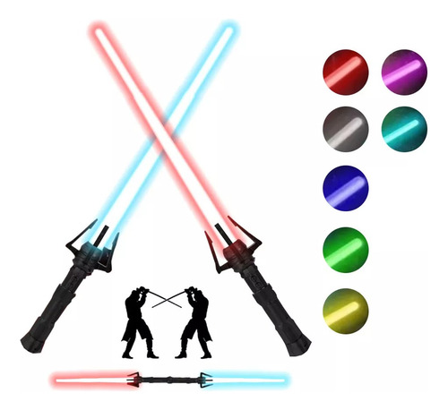 2pcs Se Pueden Combinar Sable De Luz Sable Star Wars Juguete