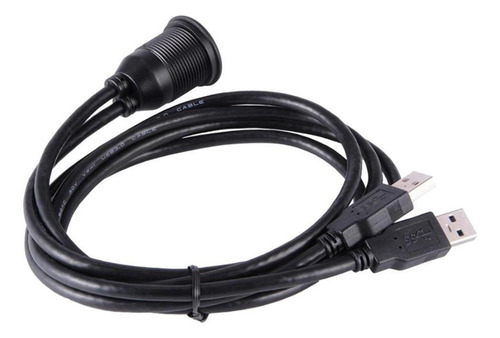 /para Cable De Extensión A Tablero Del Coche Doble Usb 3.0,