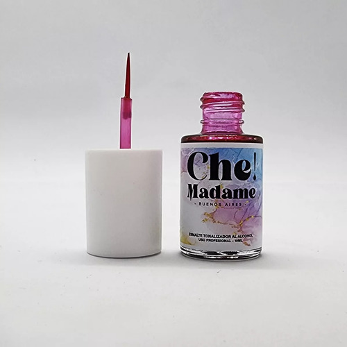 Tintas Al Alcohol Che Madame Nail Art Rosa Fucsia