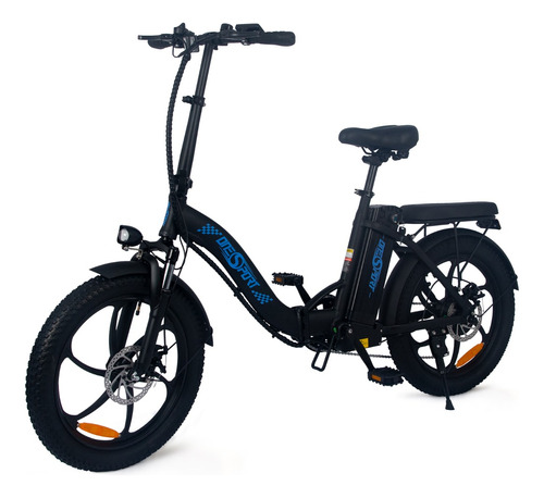 Bicicleta Electrica Plegable Onesport Bk6 26p 350w