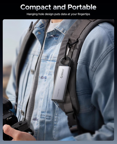 Orico 1tb External Ssd Up To 1050mb/s, Hanging Hole Desig...