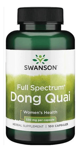 Ginseng Femenino Dong Quai Angelica Sinensis  Capsulas