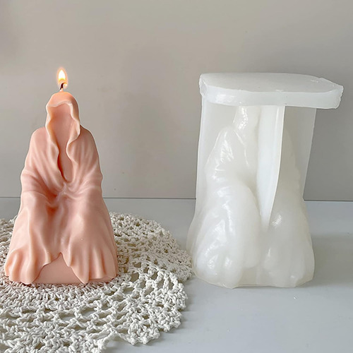 Molde De Vela De Calavera, Molde De Capa Para Hombre, Molde