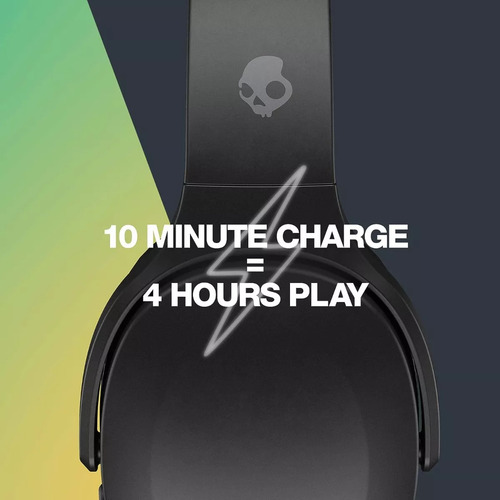 Auriculares Inalámbricos Skullcandy Overear Crusher Evo Negr