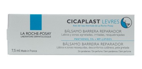 La Roche Posay Cicaplast Labios Bálsamo Reparador X 7,5 Ml