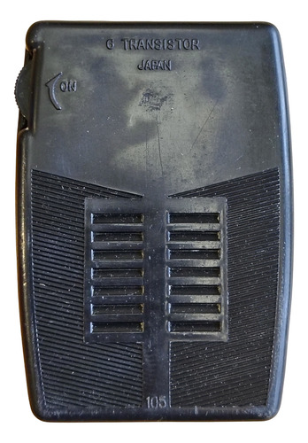 Antigua Radio Portátil Am De 1967 Crown Tr-680 Funciona (Usado)