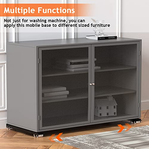 Carro De Muebles Ronlap Para Lavadora, Rodillos Ajustables