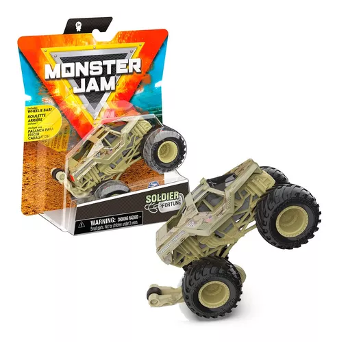 Monster Jam, Official Soldier Fortune Monster Truck, Die-Cast Vehicle