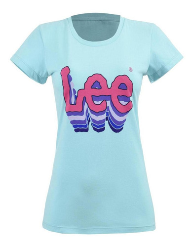 Playera Casual Lee Manga Corta De Niña S71