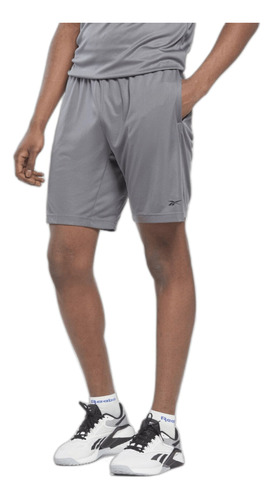 Short Reebok Training Hombre Knit Grey - Menpi