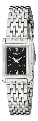 Citizen Reloj De Cuarzo Para Mujer, Acero Inoxidable, Clasic