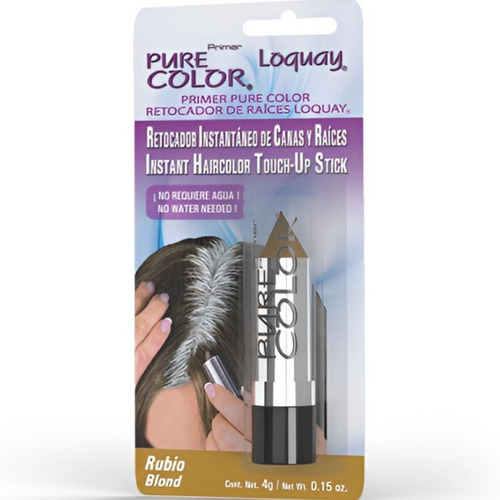 Retocador Instantáneo Canas Y Raíces Rubio Tinte Pure Color