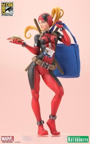 Lady Deadpool Bishoujo Estatua Kotobukiya Sdcc 2016