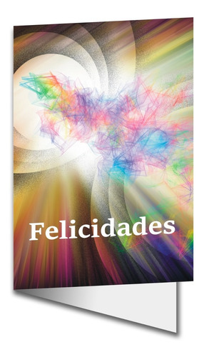Tarjeta Para Las Fiestas De Felicidades Original Exclusiva