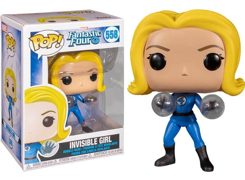 Funko Pop! Maravilla: Cuatro Fantasticos - Niña Invisible