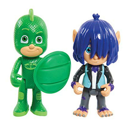 Figura Y Set De Juego - Pj Masks 2 Pack Figure Set - Gekko A