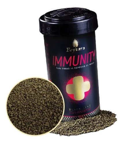 Ração Poytara Black Line Immunity 90g