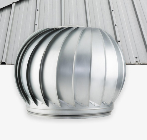 Extractor De Aire Para Techo Tipo Eolico S&p Elc 24 450mm