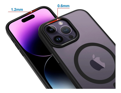 Funda Case Magsafe iPhone 15/15 Pro Max/14 Pro Max/13pro Max