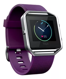 Fitbit Blaze Smart Watch De Fitness, Ciruela, Grande (refurb