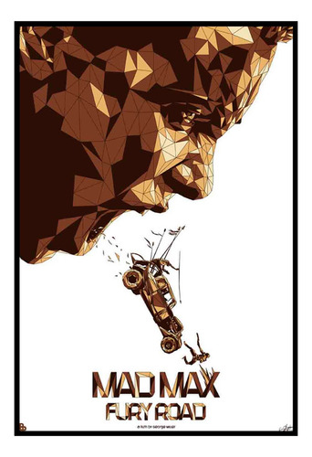 Cuadro Premium Poster 33x48cm Mad Max Fury Road