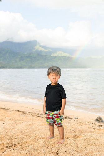 Bermuda A Cuadros Para Niño Talla 5