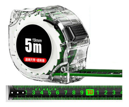 Cinta Métrica Fluorescente Para Carpintería Métrica