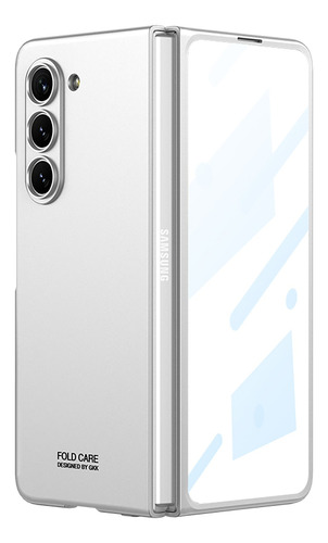 Case Carcasa Para Samsung Galaxy Z Fold5 + Vidrio Integrado