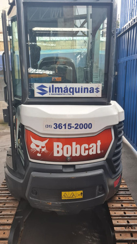 Mini Escavadeira Bobcat Mod. E26 Ano 2022 677,40h C/ Ar Cond