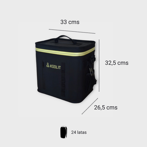 Cooler Koolit Mochila Bolso Soft Cooler