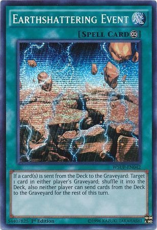 Yugioh! Earthshattering Event - Wsup (prismatic Rare)