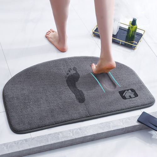 Alfombra De Entrada De Baño Seca Antideslizante Water Absorb
