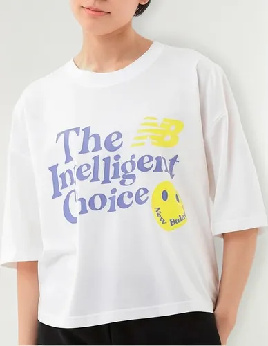 Camiseta New Balance Essentials Endless Dayz Mujer-blanco
