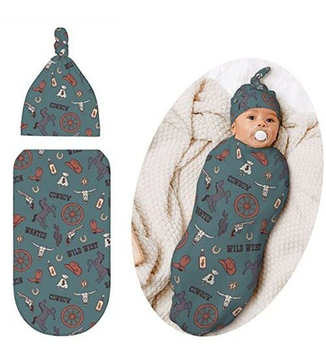Manta Para Bebés Recién Nacidos De Western Baby Stuff Soft S